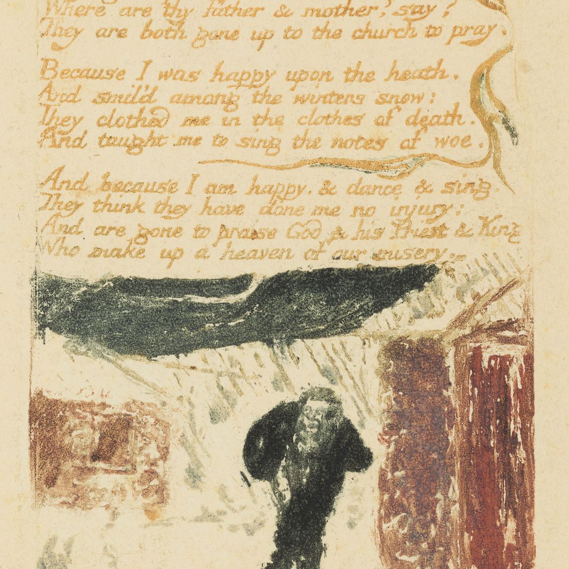 William Blake — Трубочист, из: Songs of Experience, изображение 1