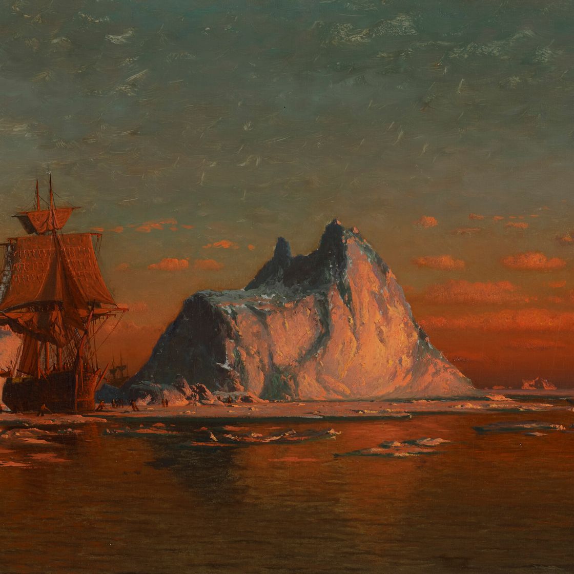 William Bradford — Возвращение лабрадорских рыбаков, изображение 1