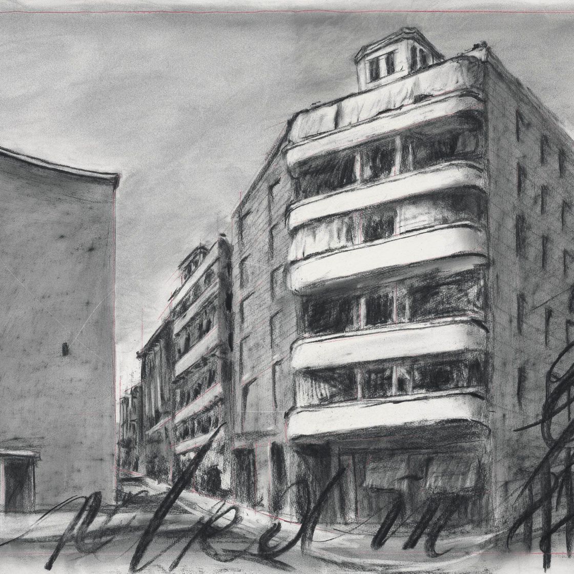 William Kentridge — Рисунок из "Письма Зенона"