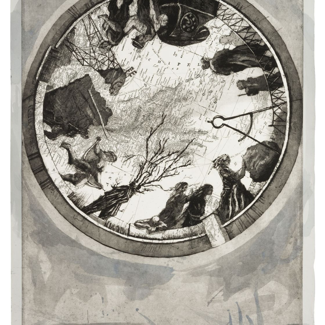 William Kentridge — Процессия Атласа I