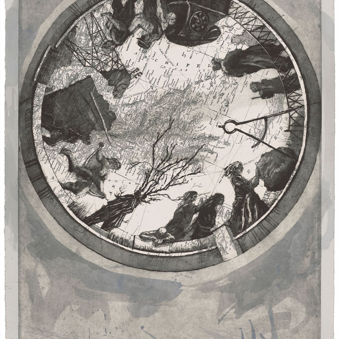 William Kentridge — Процессия Атласа I
