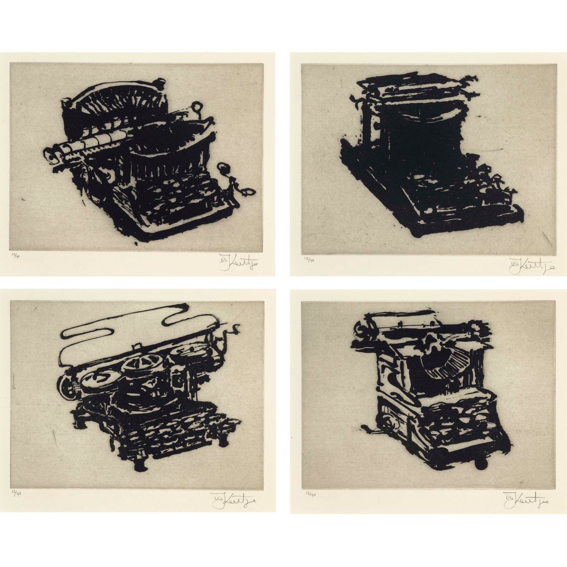 William Kentridge — Пишущая машинка I-VIII, изображение 1