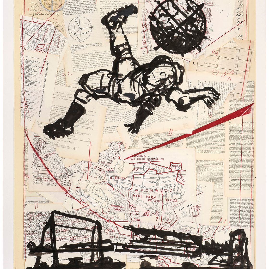 William Kentridge — Велосипедный удар ногой