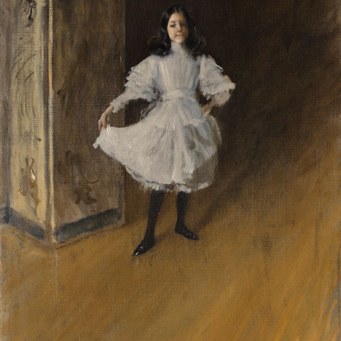William Merritt Chase — Портрет дочери художника (Дороти), изображение 1