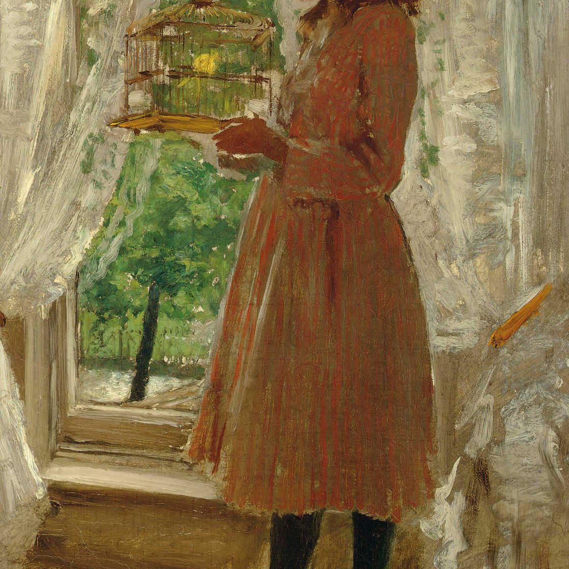 William Merritt Chase — Домашняя канарейка
