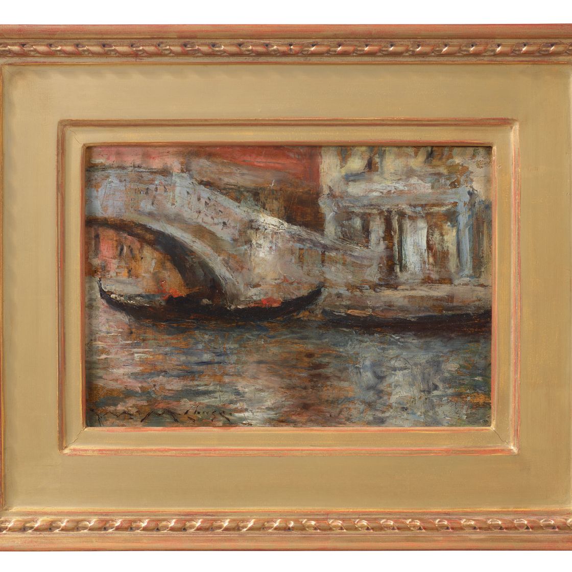 William Merritt Chase — Гондола в Венеции, изображение 2