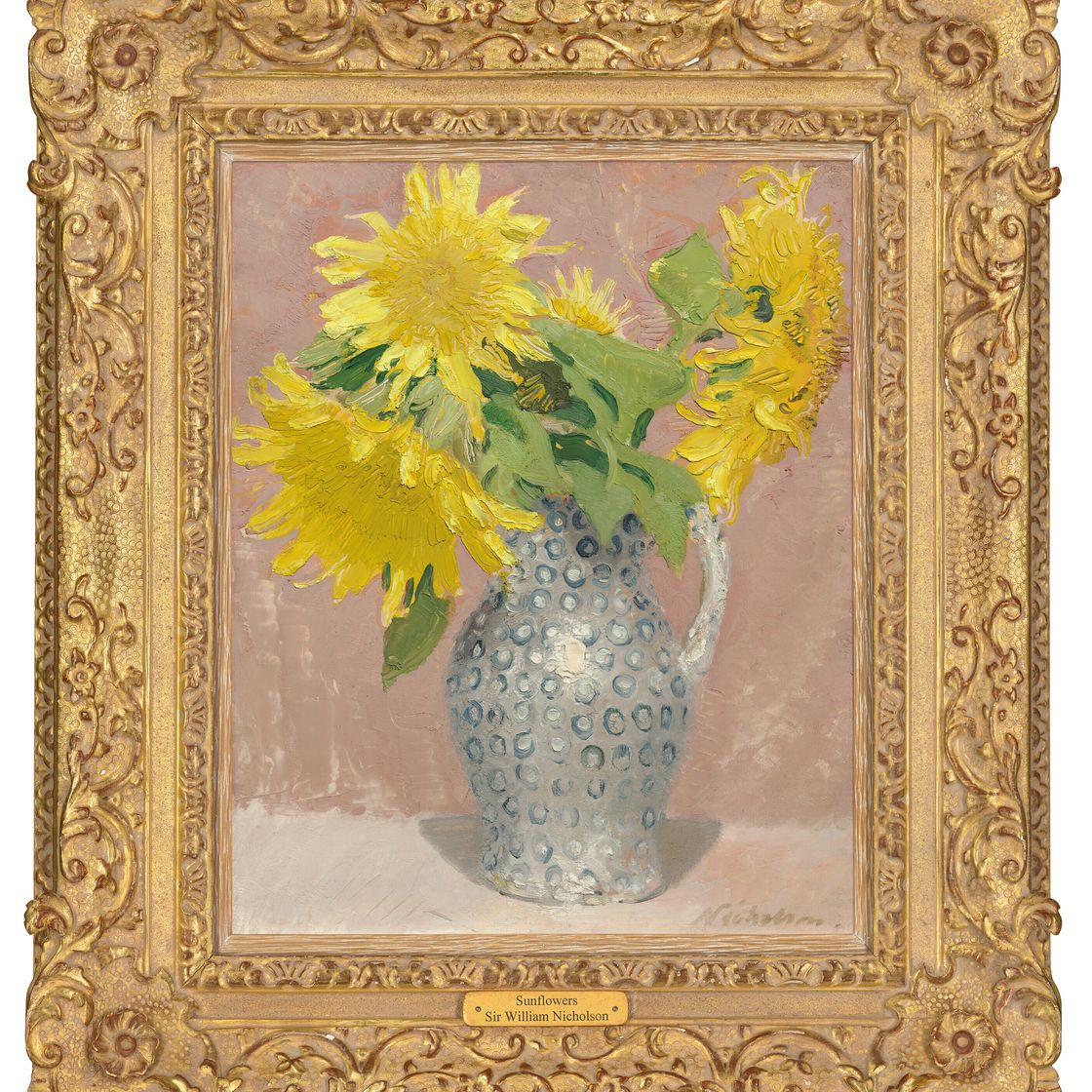William Nicholson — Подсолнухи, изображение 2