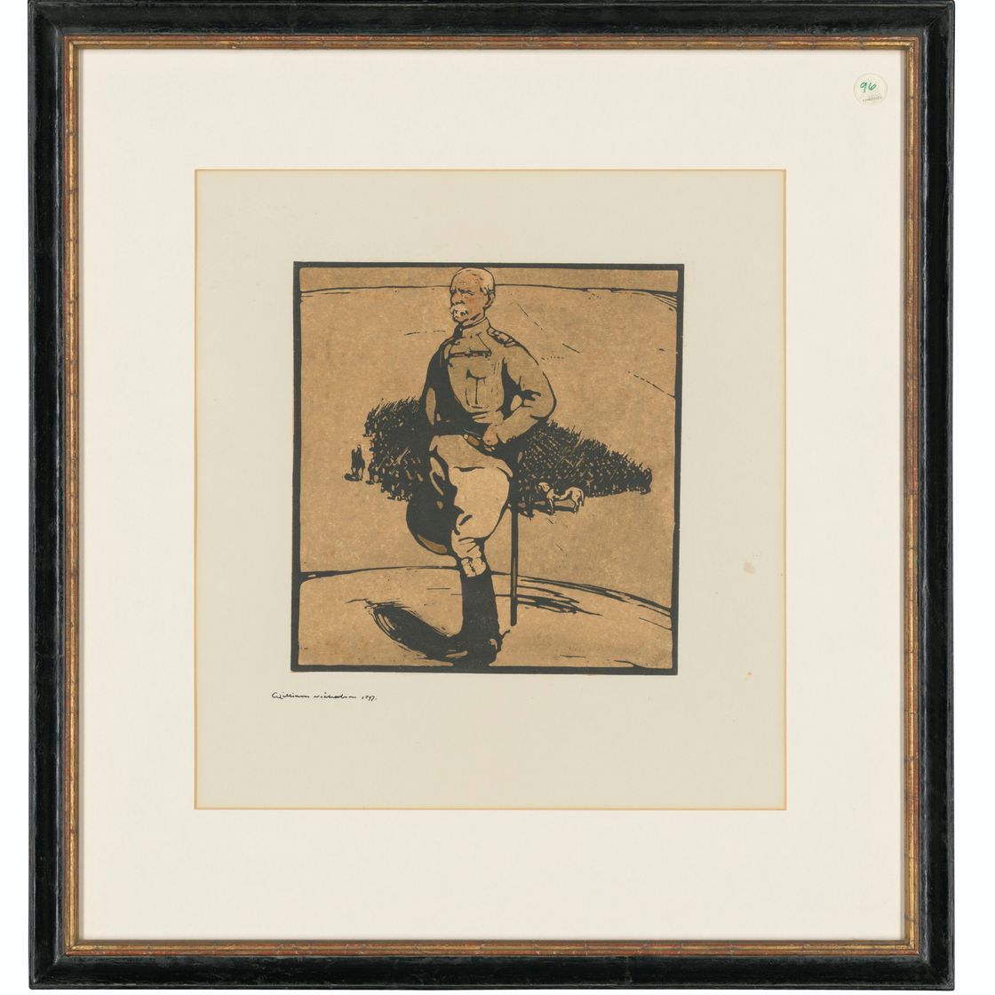 William Nicholson — Семь пластин, из: Двенадцати портретов, изображение 6