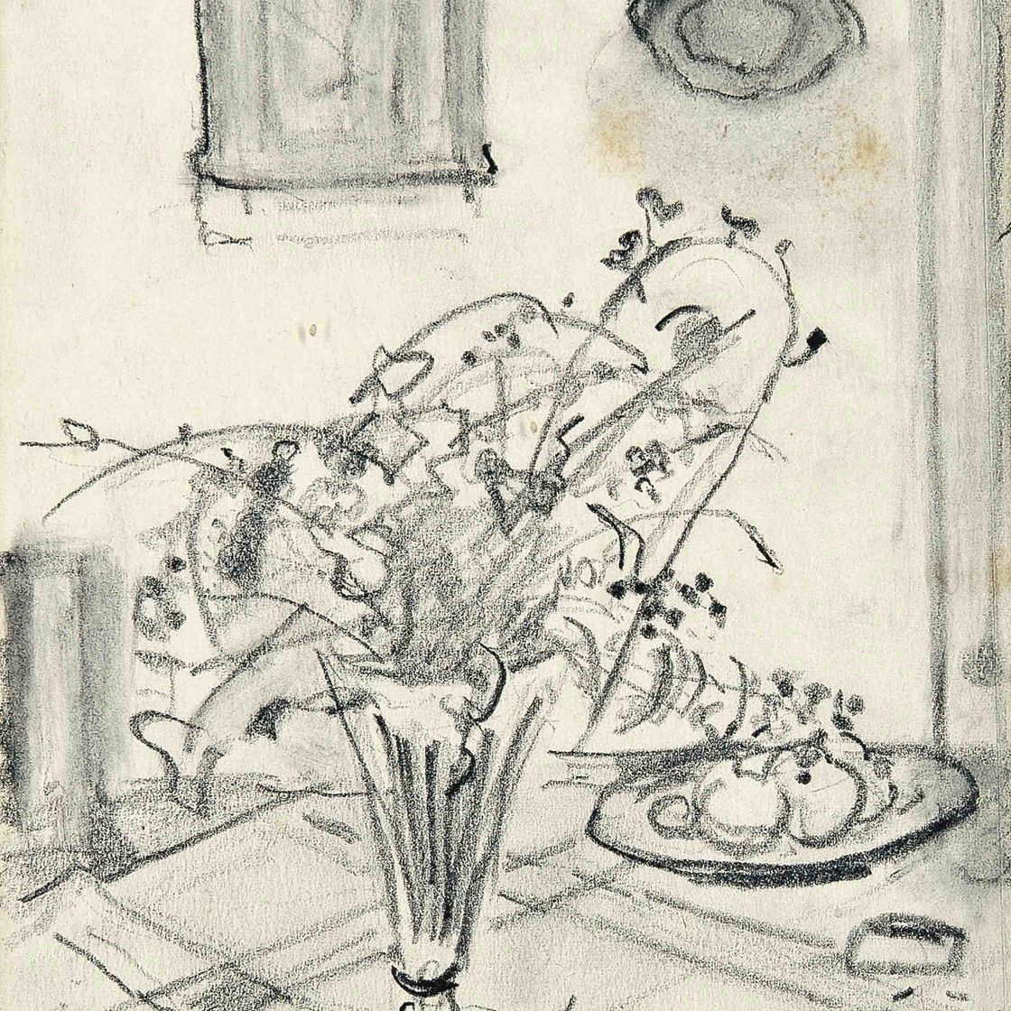 William Nicholson — Натюрморт с цветами