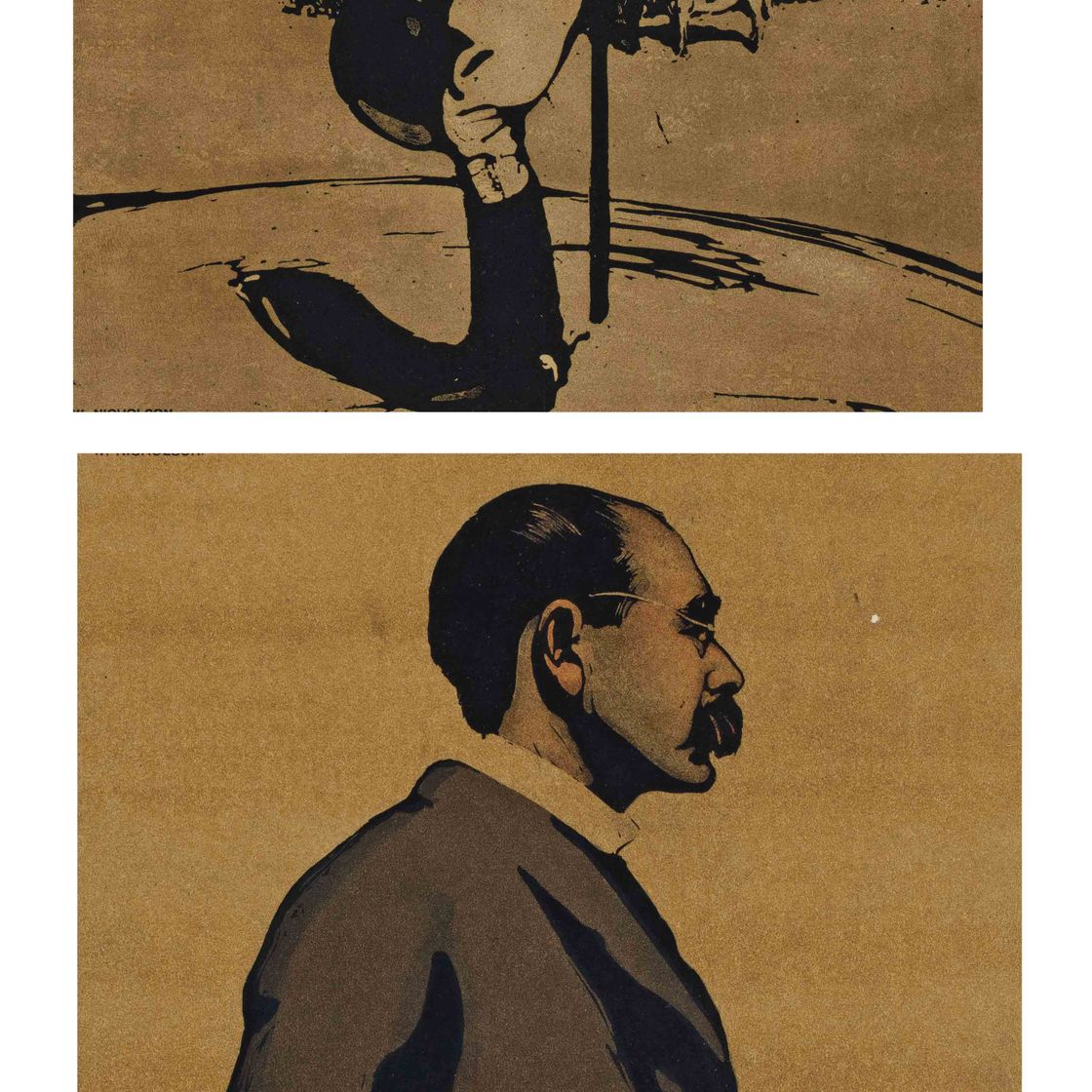 William Nicholson — Портреты друзей