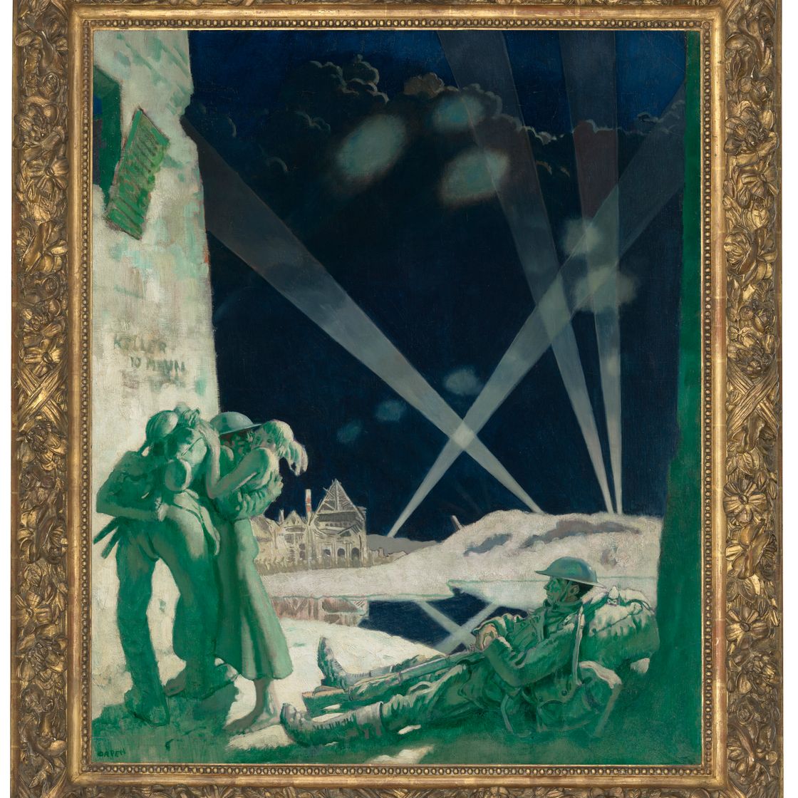 William Orpen — Смена заготовок, Пикардия, изображение 2