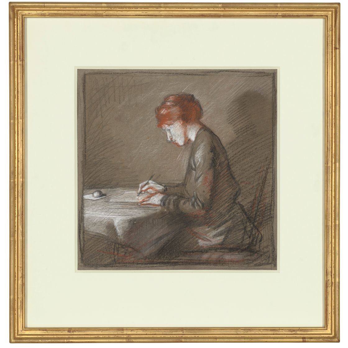William Orpen — Женщина за письменным столом (Грейс Орпен), изображение 2