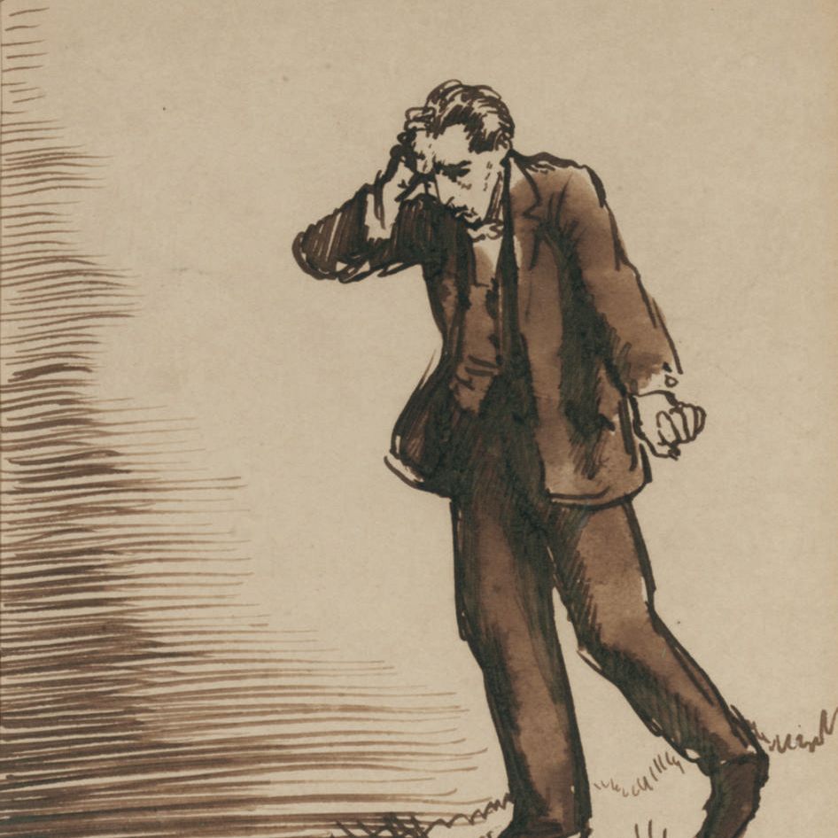 William Orpen — Автопортрет