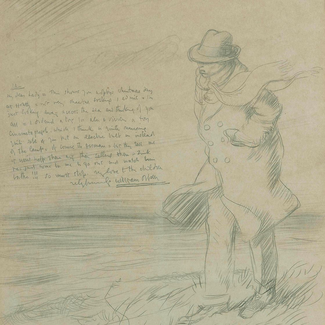 William Orpen — Рождество в Хоуте