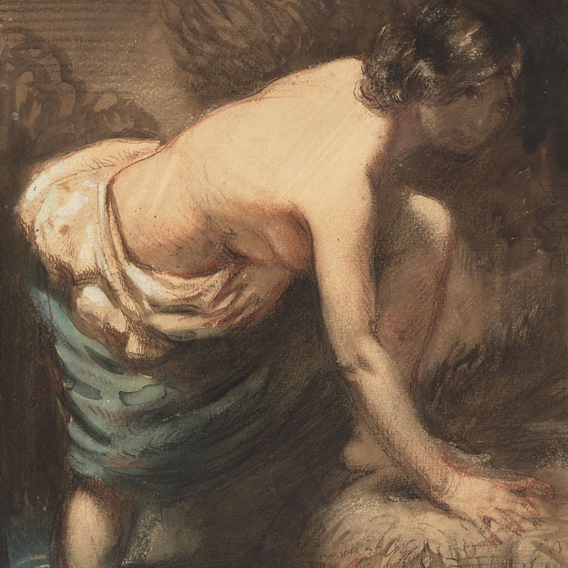 William Orpen — Водяная нимфа, изображение 1