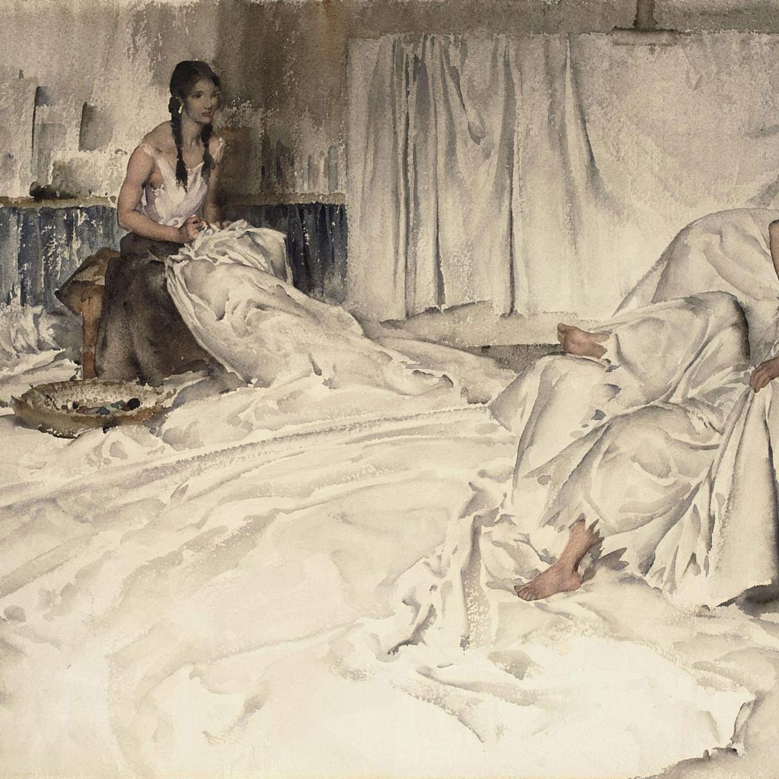 William Russell Flint — Простыни