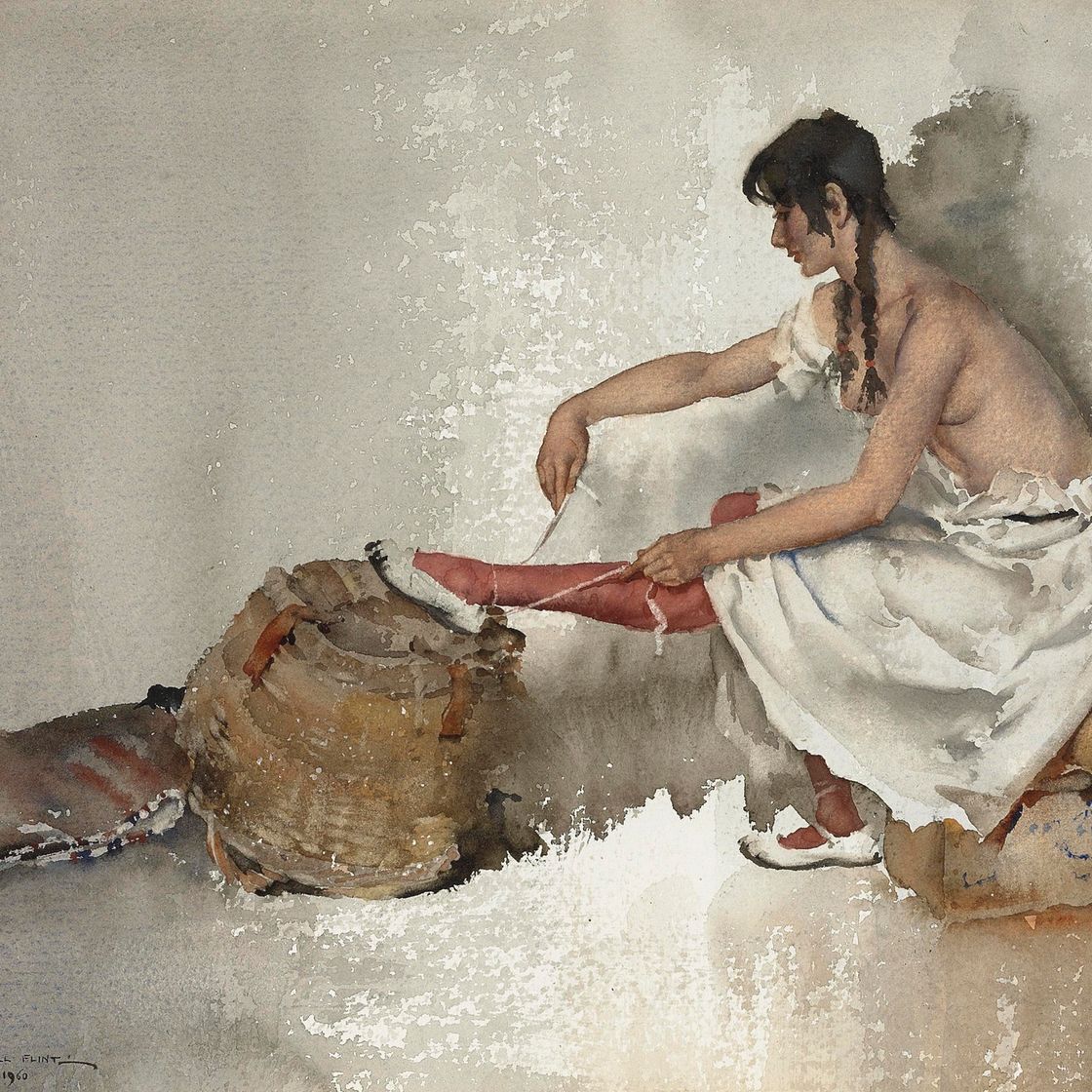 William Russell Flint — Джанель