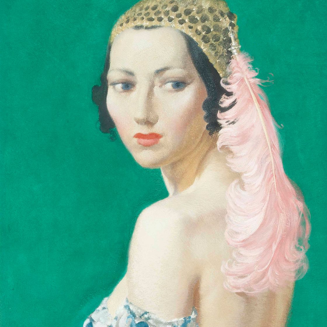 William Russell Flint — Розовое перо
