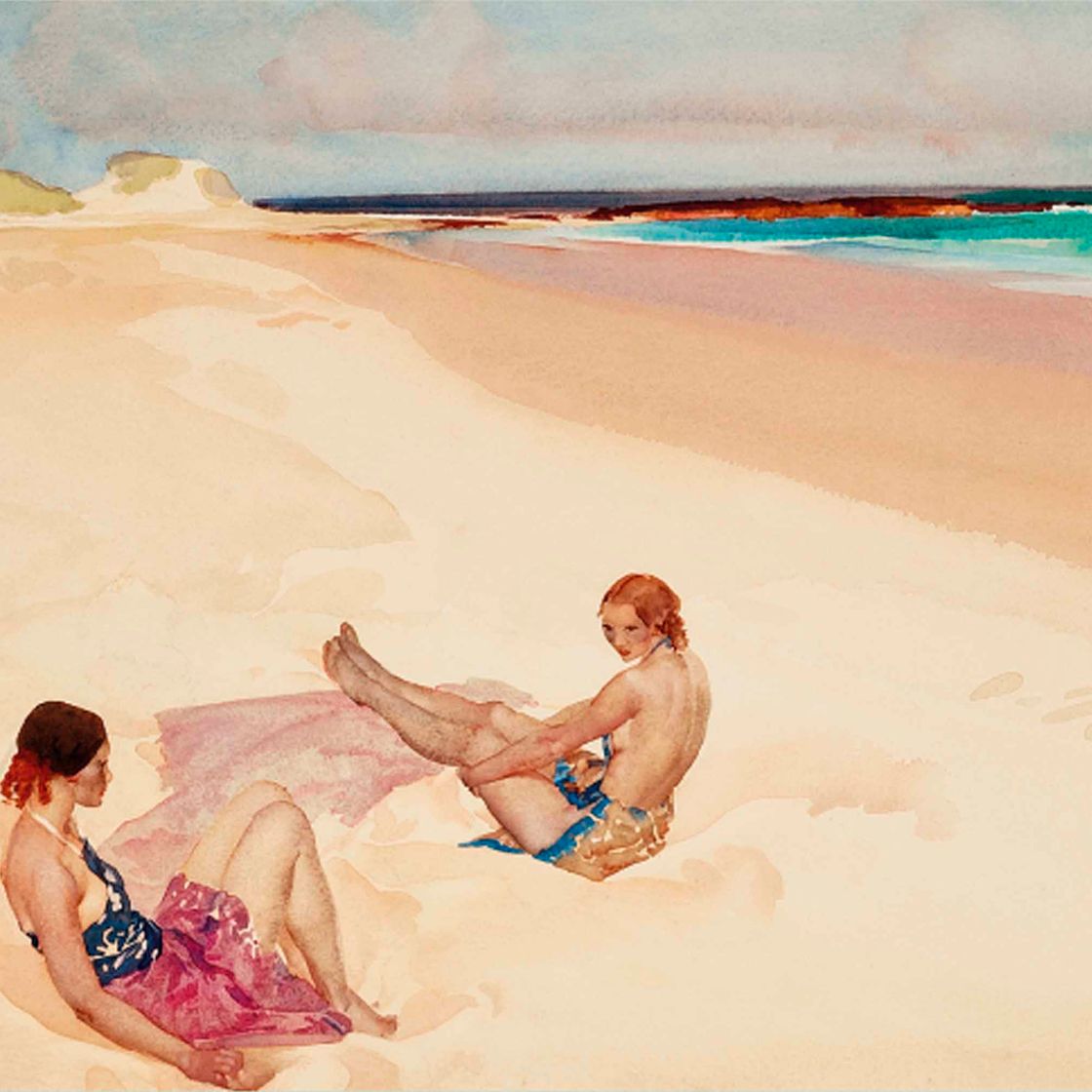 William Russell Flint — Джессика и Дорина