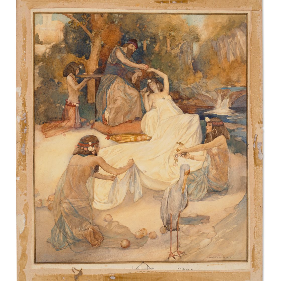 William Russell Flint — Песнь песней Соломона