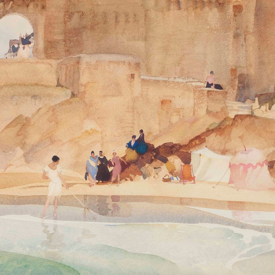 William Russell Flint — На экзотических берегах