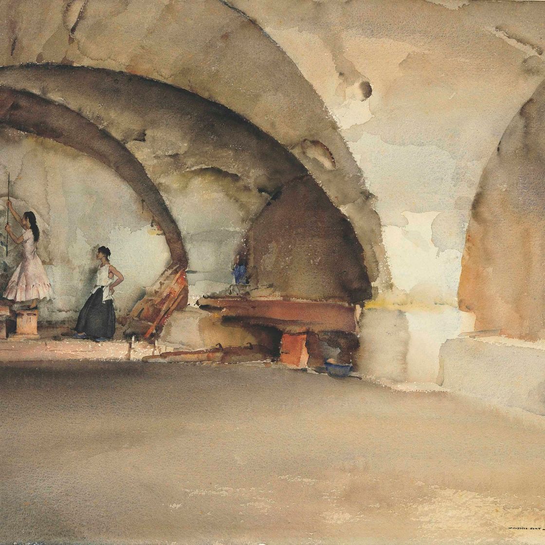 William Russell Flint — Сомнительный Бернини