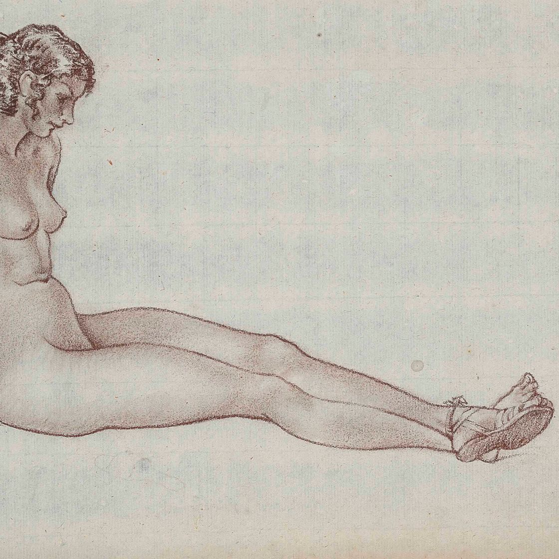 William Russell Flint — Свободная сандалия