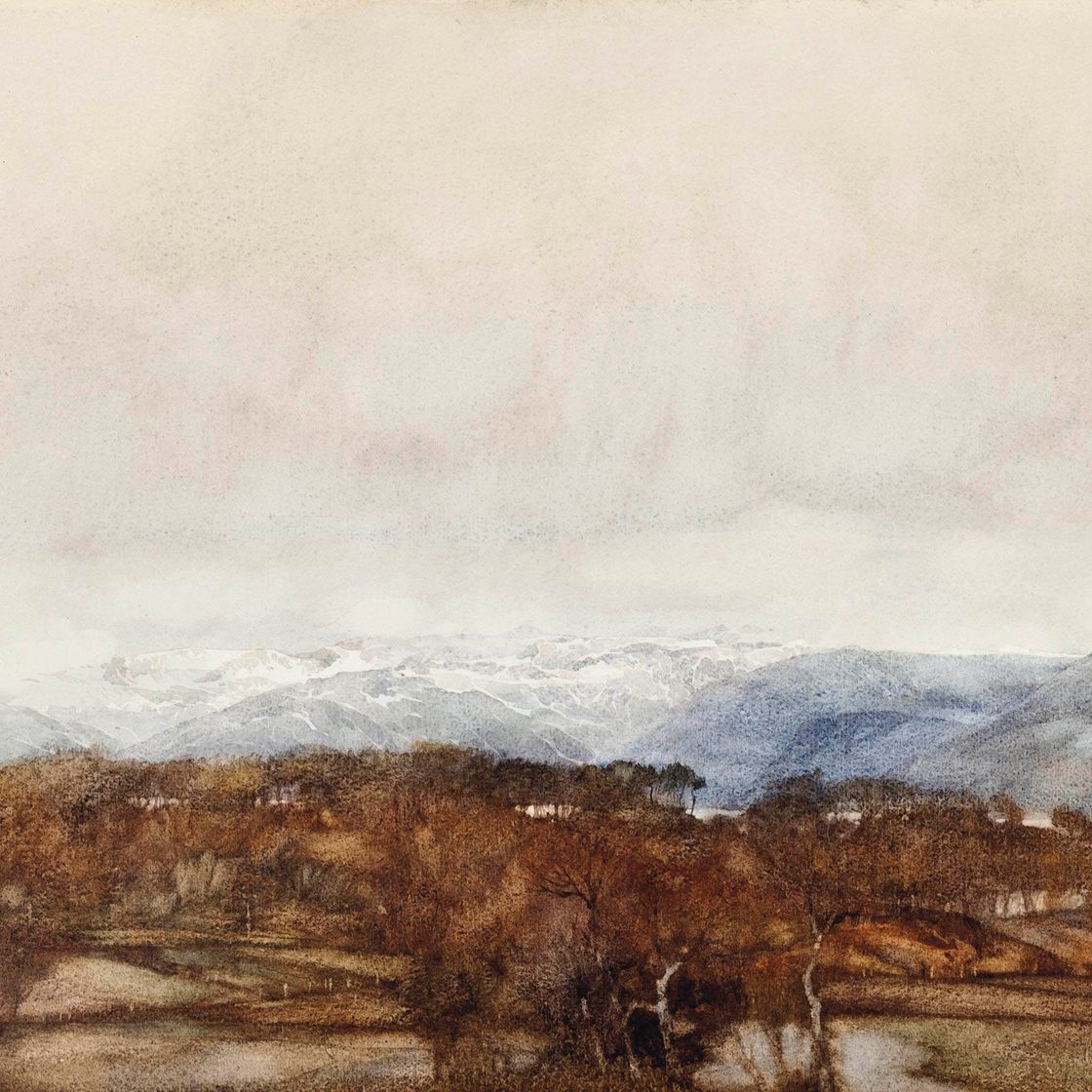William Russell Flint — Высокогорный пейзаж