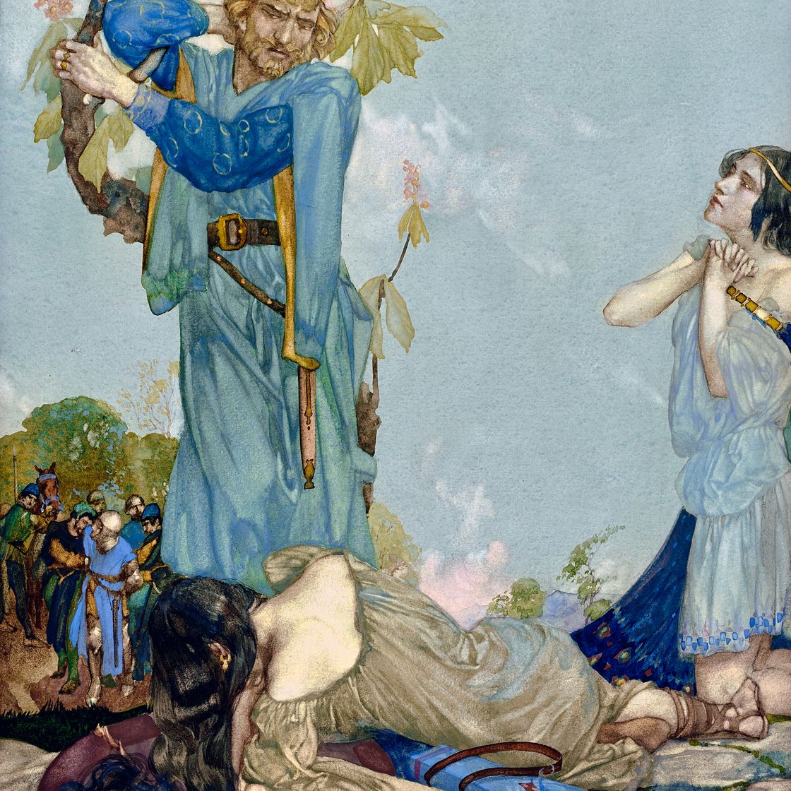 William Russell Flint — История рыцаря
