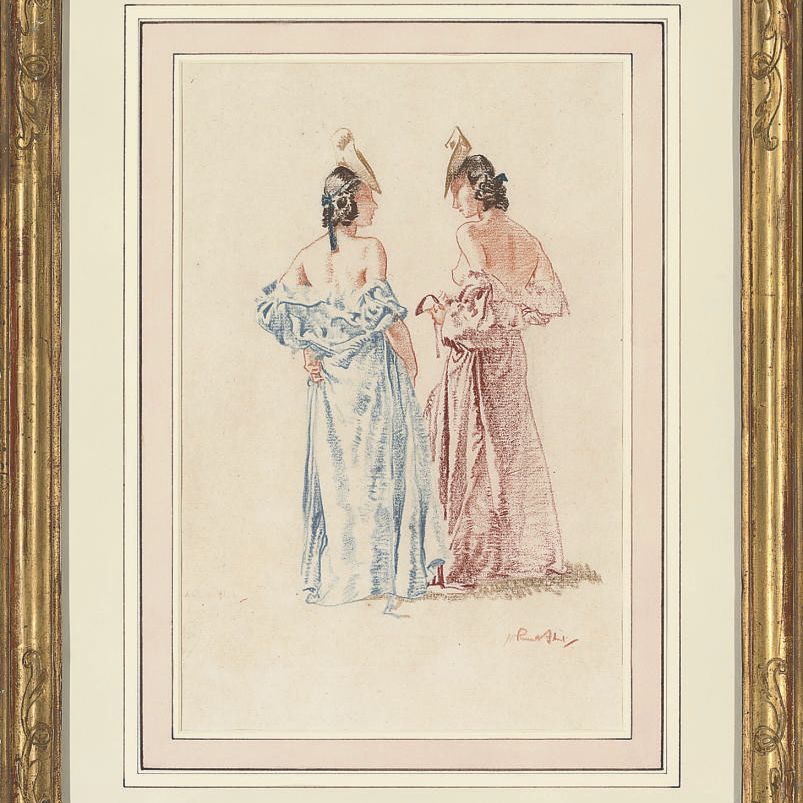 William Russell Flint — Элегантные дамы