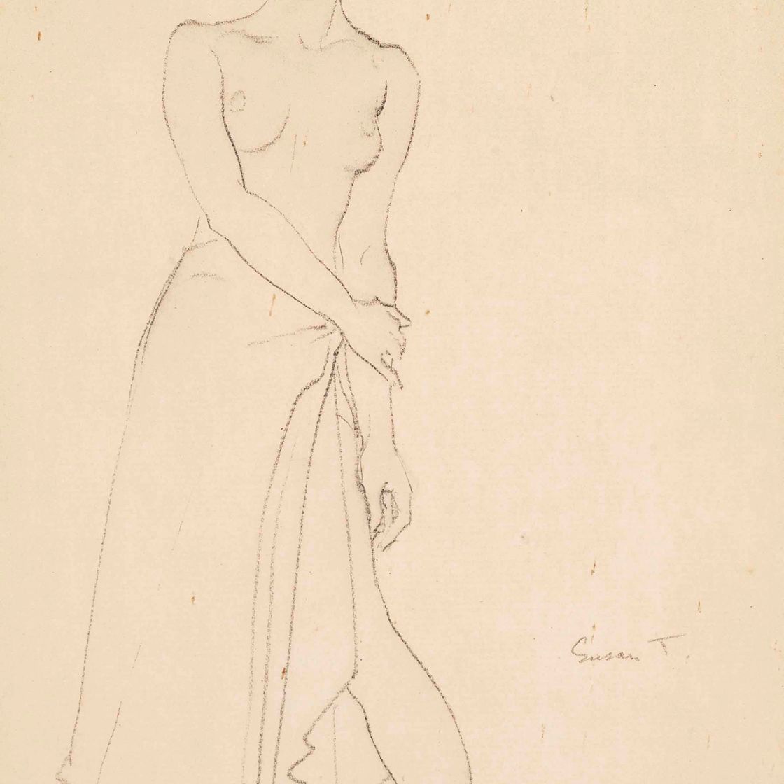 William Russell Flint — Исследование Сьюзен Т.