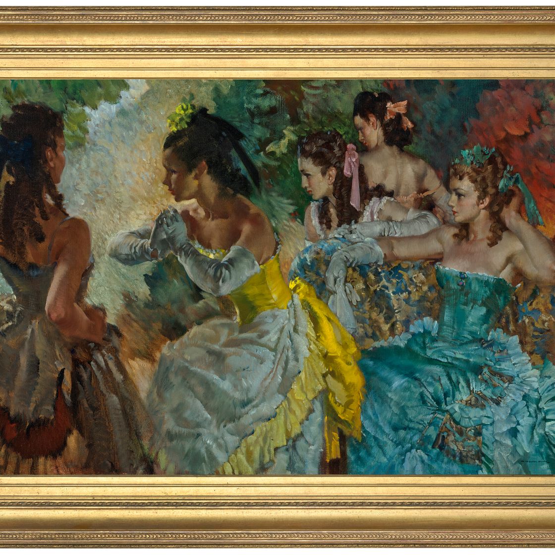 William Russell Flint — Дамы из ансамбля, изображение 2