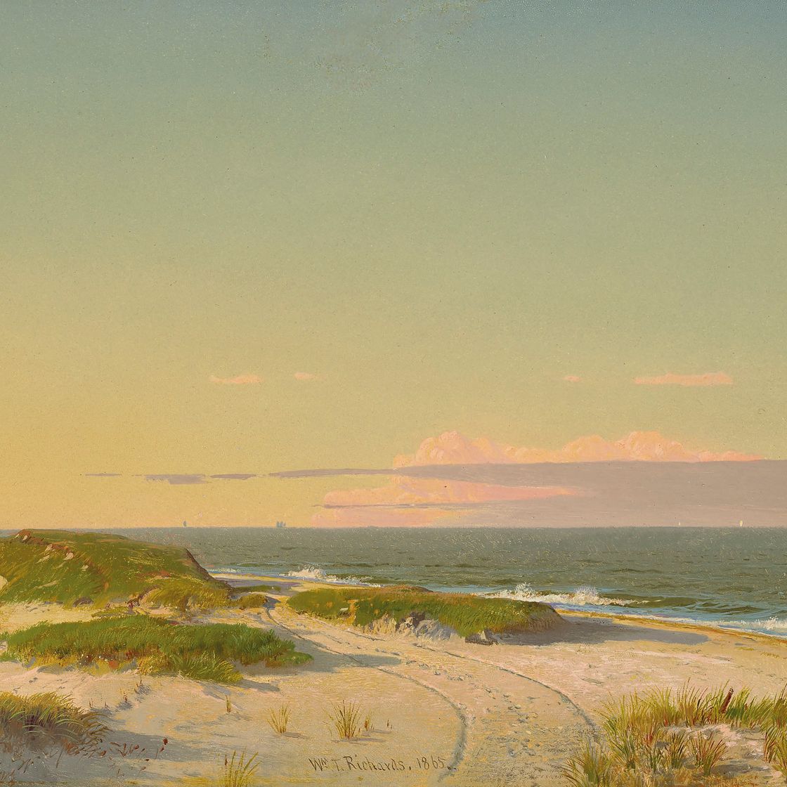 William Trost Richards — Берег Нантакета