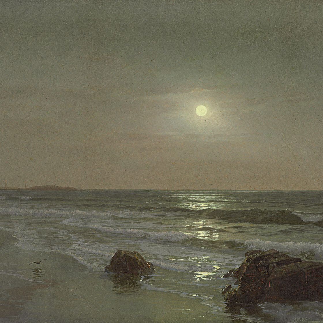 William Trost Richards — Лунный свет