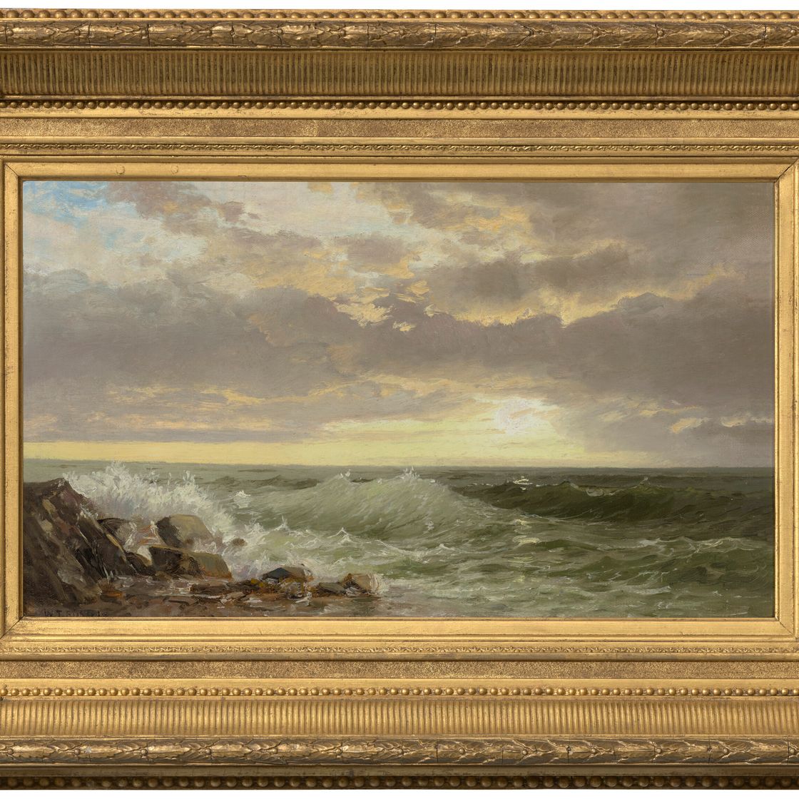 William Trost Richards — Побережье Род-Айленда, изображение 2