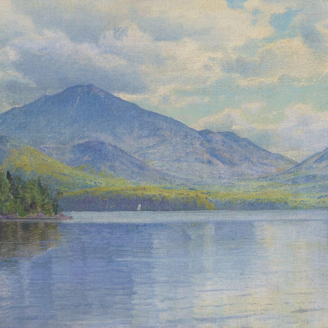 William Trost Richards — Лейк-Плэсид, горы Адирондак