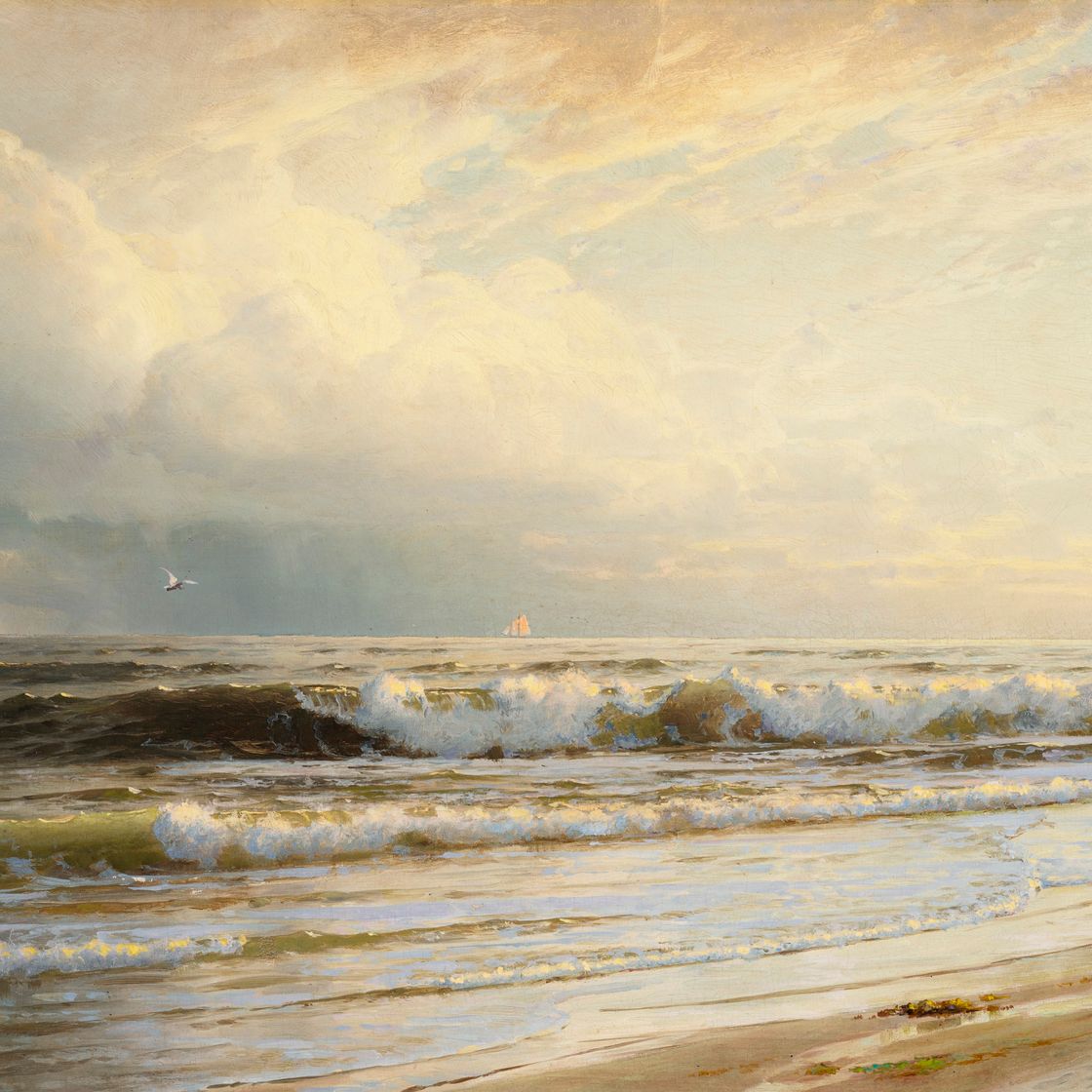 William Trost Richards — Пляж Рокуэй