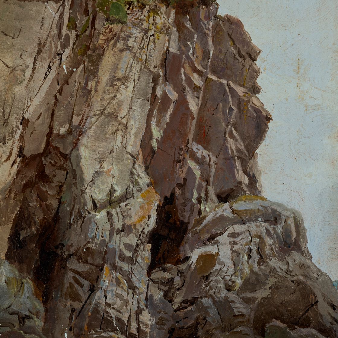 William Trost Richards — Прибрежные сцены : Группа из трех работ, изображение 6