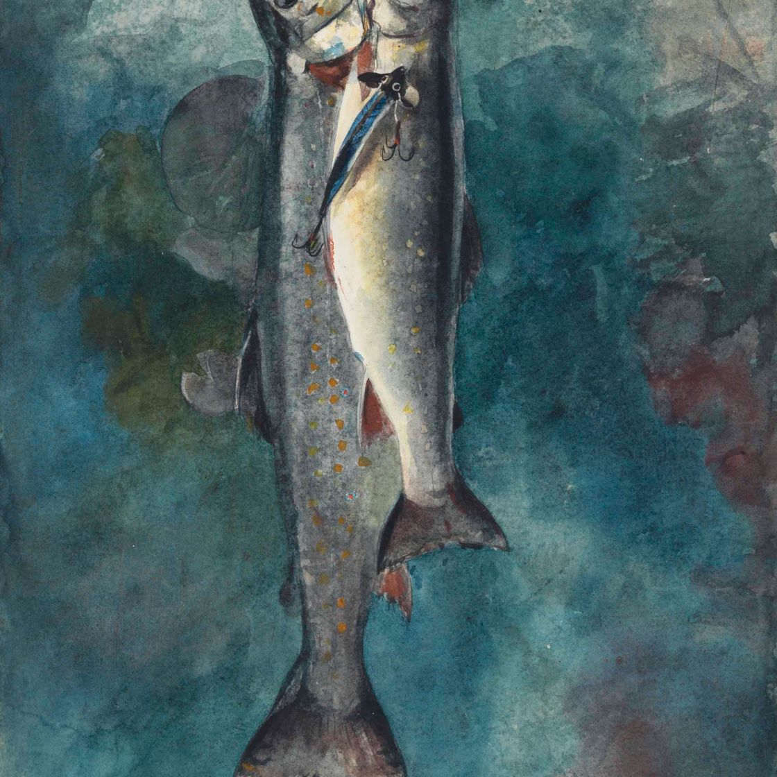 Winslow Homer — Две форели