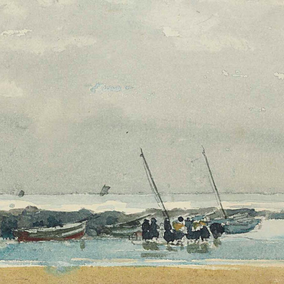 Winslow Homer — Пляж Тайнмута