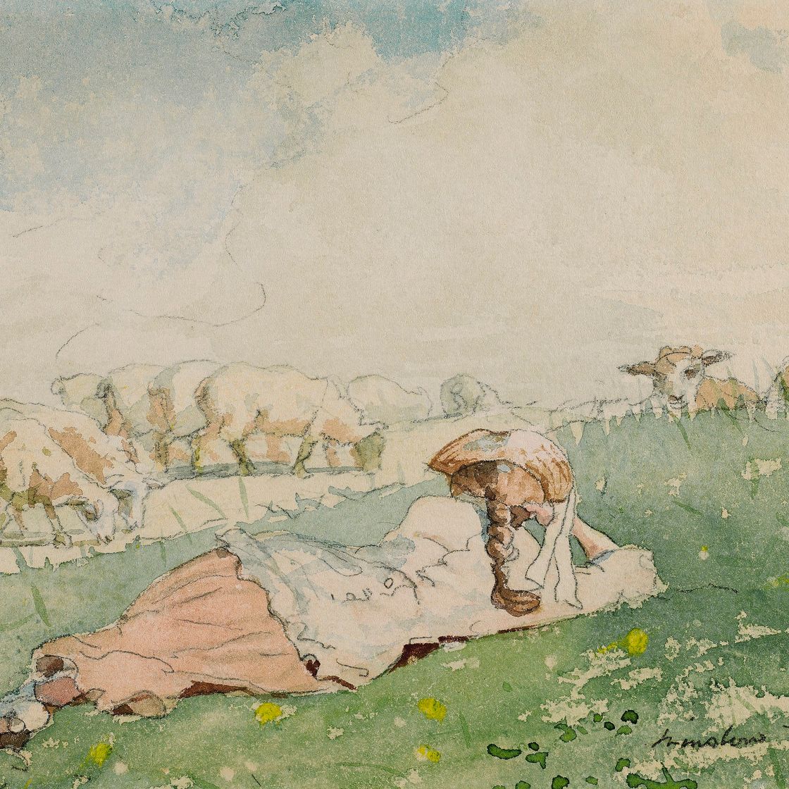 Winslow Homer — Пастушка