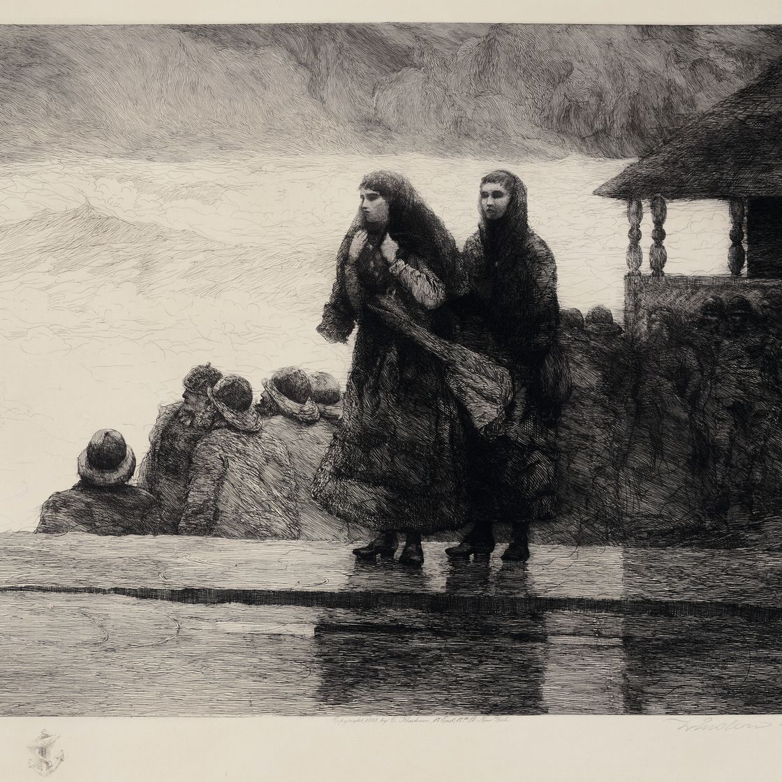 Winslow Homer — Морские опасности, изображение 1