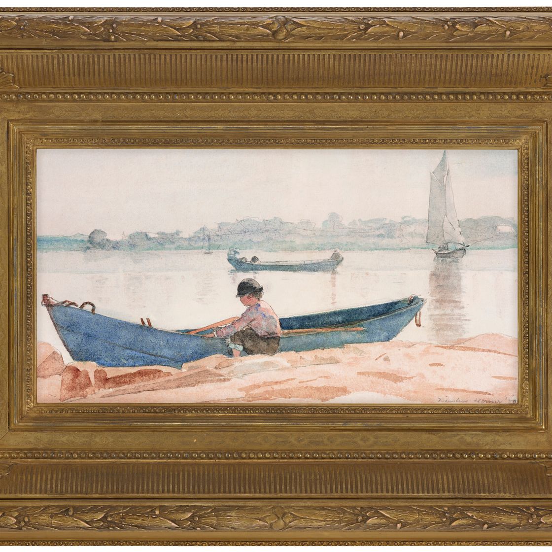 Winslow Homer — Мальчик с голубой попоной, изображение 2