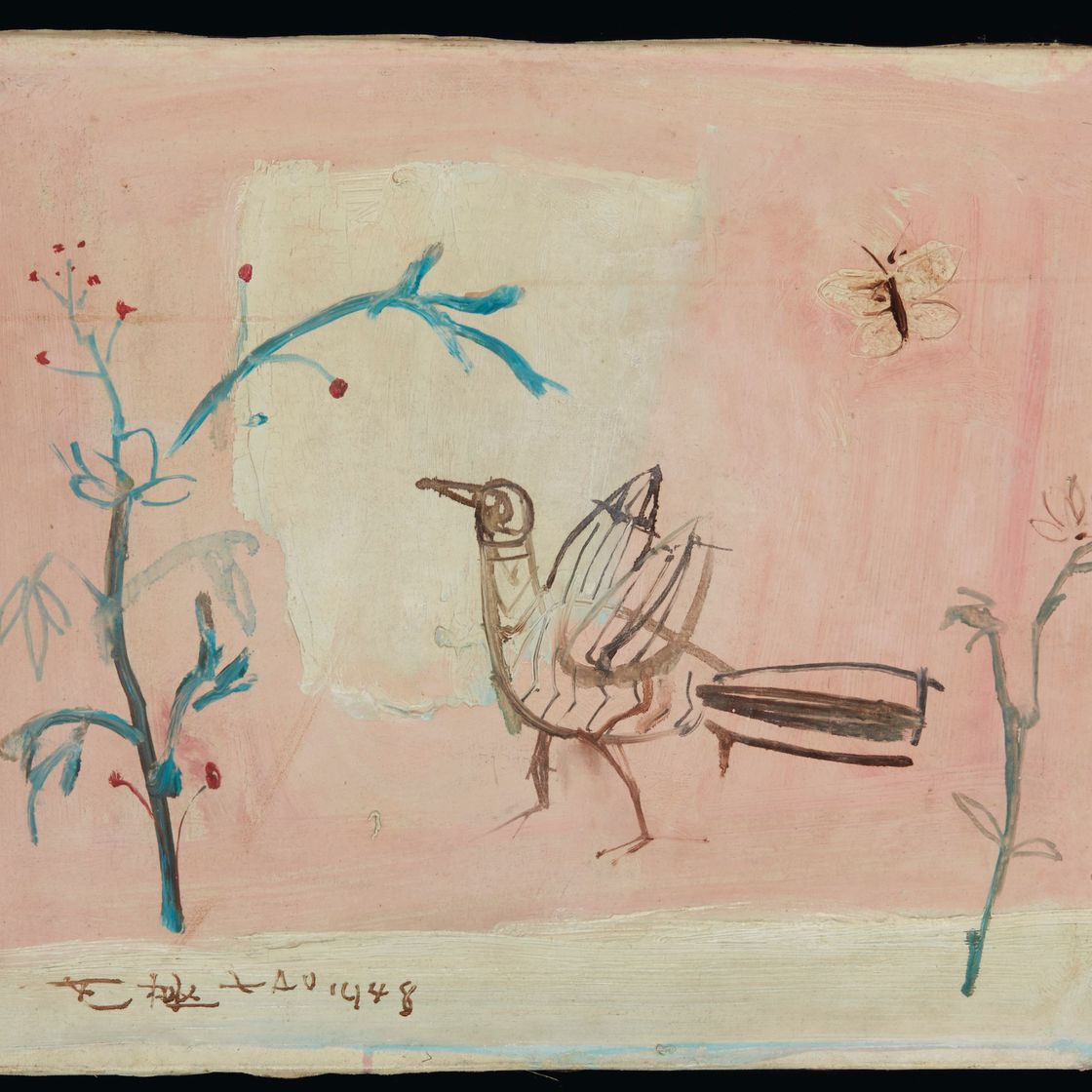 Wou-Ki Zao — Без названия (oiseau)