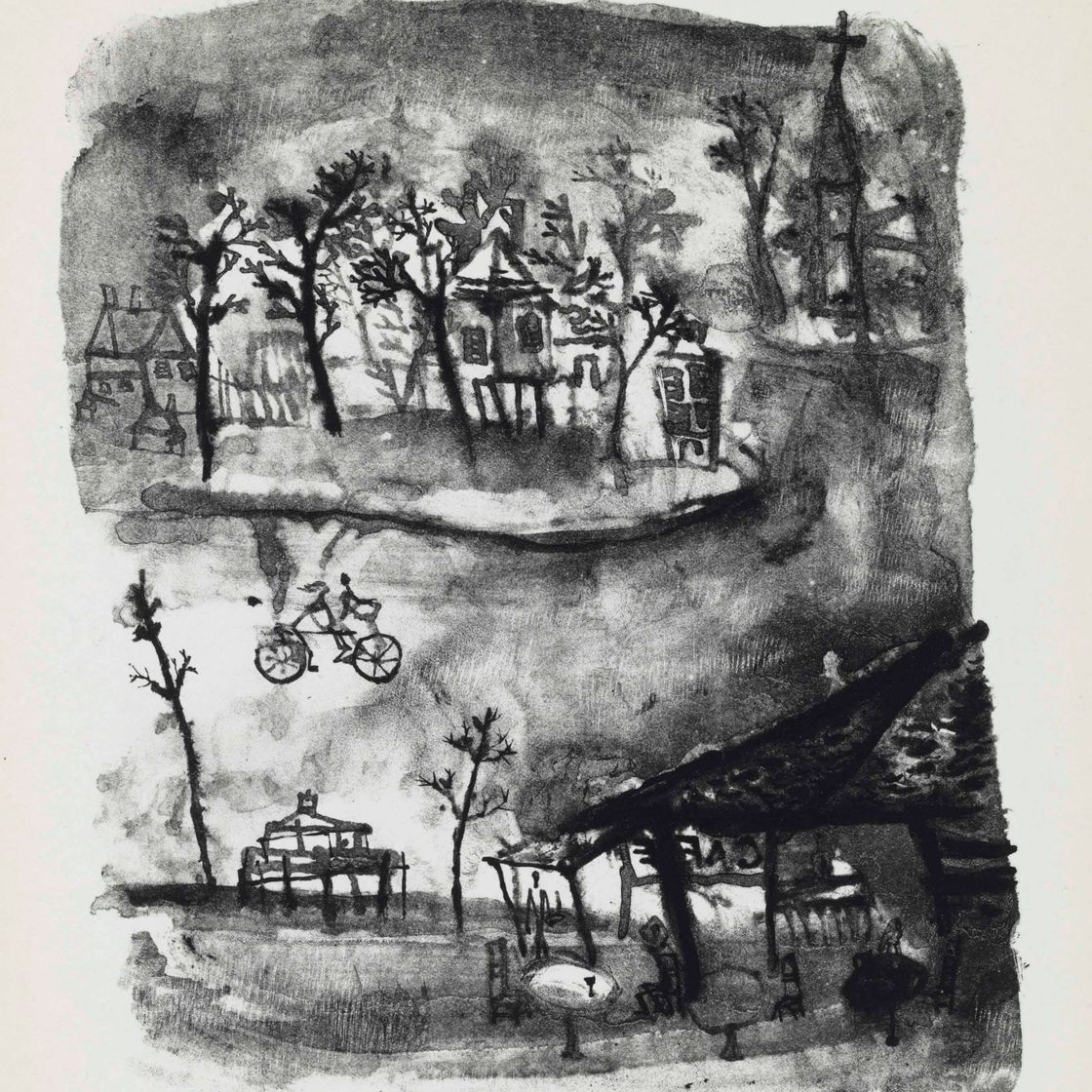 Wou-Ki Zao — Гарри Росколенко, "Парижские стихи", Европейское издание, Париж, 1950