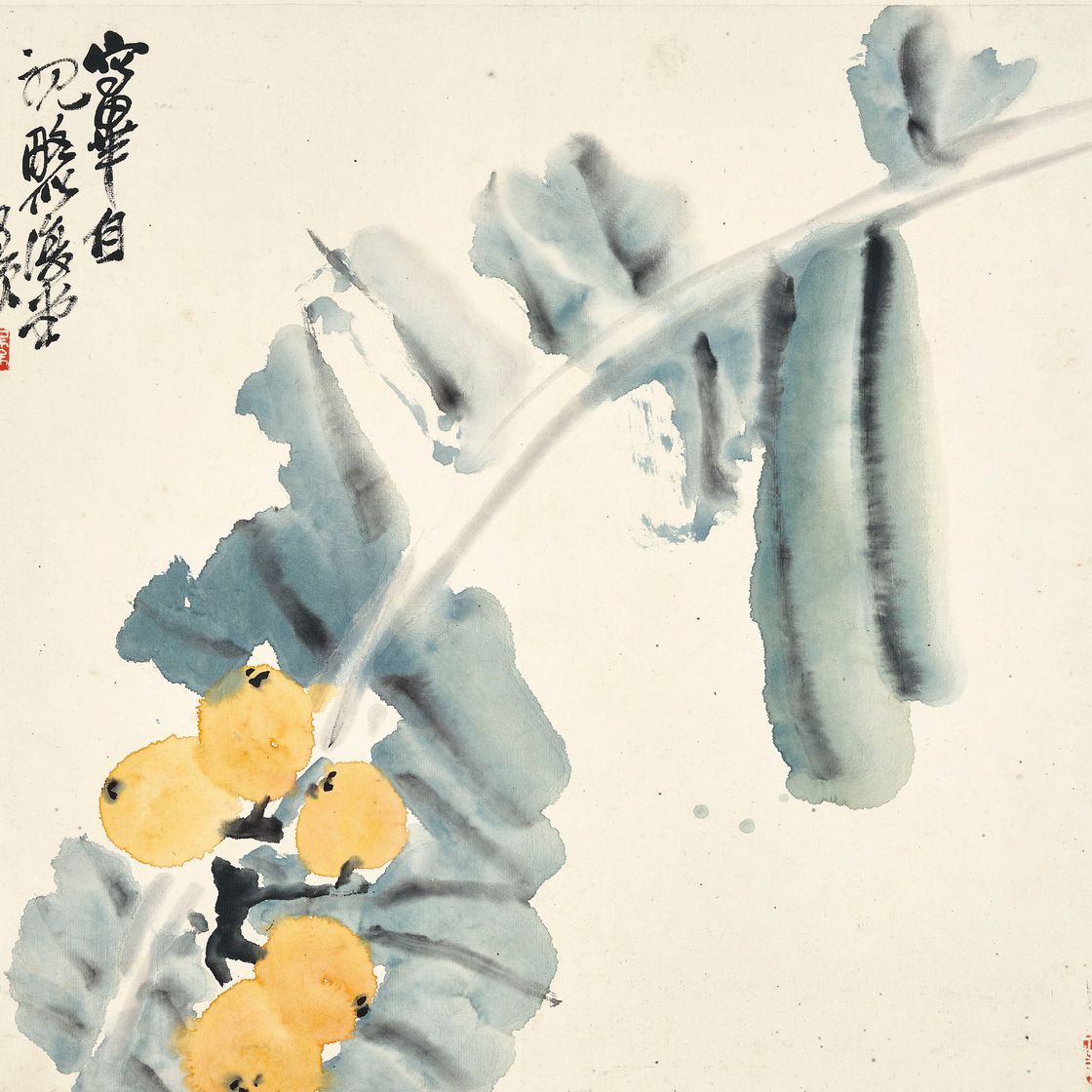 Wu Changshuo — Альбом с цветами, овощами и предметами, изображение 7