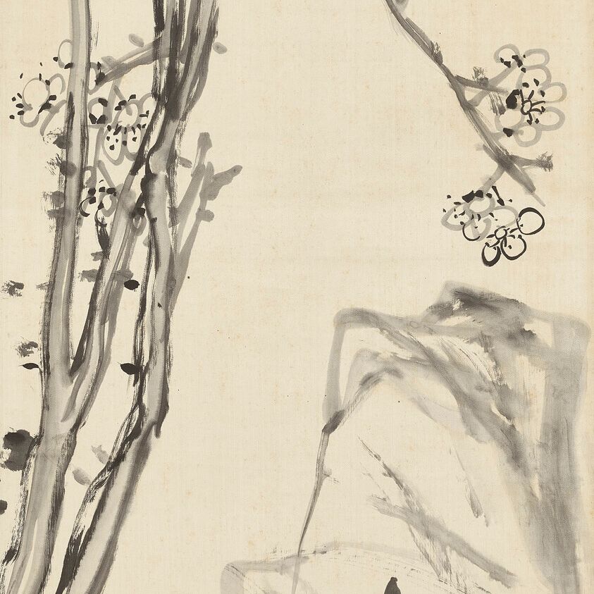 Wu Changshuo — Три друга зимы, изображение 1