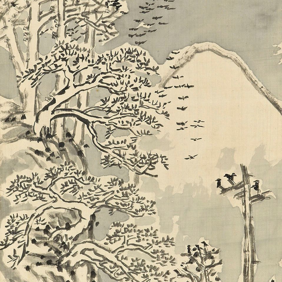Wu Changshuo — Снежная зима
