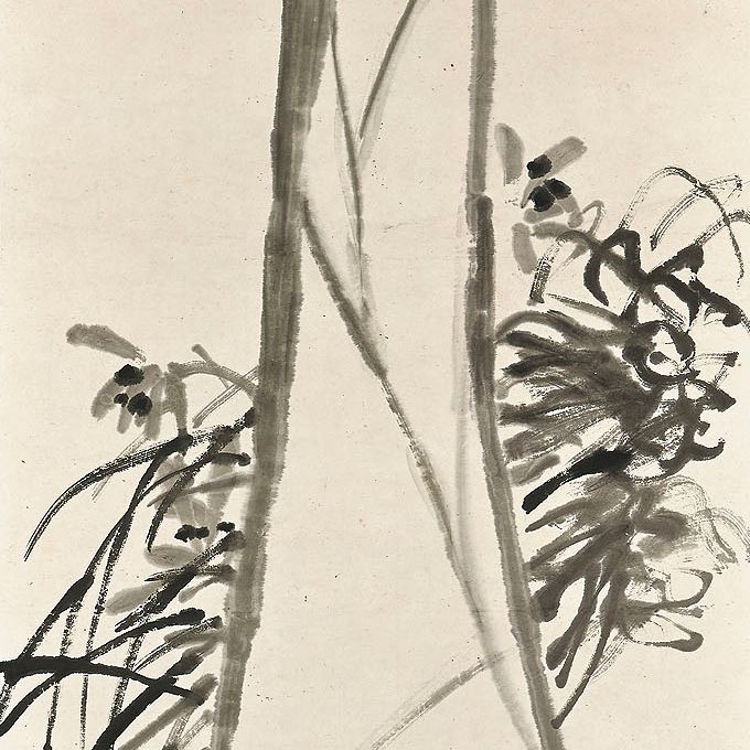Wu Changshuo — Орхидеи