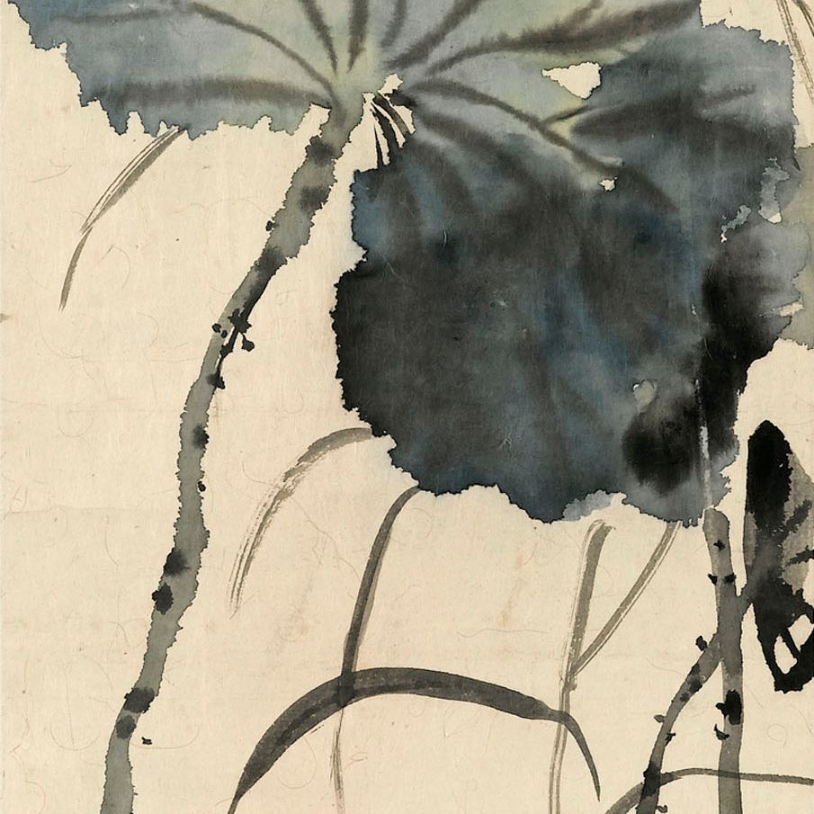 Wu Changshuo — Белый лотос